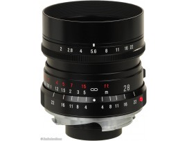 Voigtlander For Leica M 28mm f/2.0 Manual Focus M Mount Ultron Lens